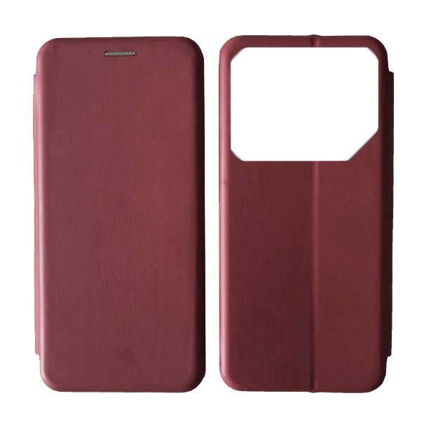 Книжка Premium для Tecno Pova 6 Neo бордова-0
